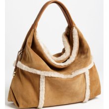 Ugg Australia Quinn Hobo Purse Handbag $295 Chestnut