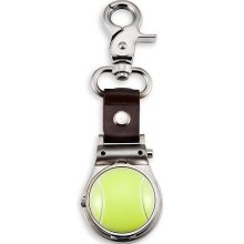 Unisex Green Tennis Ball Pocket Belt Clip On Watch ...