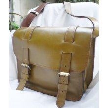 Unisex Leather Cross Body Bag, Shoulder Bag, Leather Bag Satchel