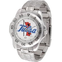 University Of Tulsa Golden Hurricanes Mens Sports Watch