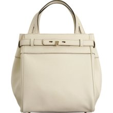 Valextra Small B-Cube Tote - Pergamena White