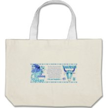 Valxart 2012 2072 1952 WaterDragon zodiac Taurus Tote Bags