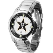 Vanderbilt University Vandy Men's Stainless Steel Outdoor Watch