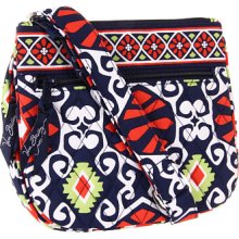 Vera Bradley Little Flap Hipster Cross Body Handbags : One Size