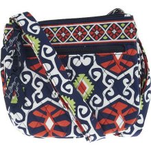 Vera Bradley Signature Print Little Flap Hipster - Sun Valley - One Size