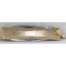 Victorian Antique Gold Filled Watch Pocket Knife