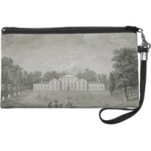 View of the Palace at Kew from the Lawn, engraved Wristlet Purses