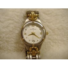 Vintage 1980s Ann Klein Calendar Quartz Watch.