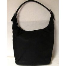 Vintage Authentic Coach Mercer Hobo - Black with Gunmetal Hardware