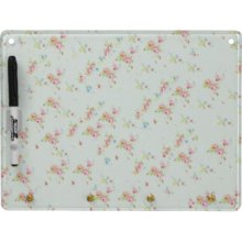 Vintage floral roses pink shabby chic rose flowers Dry-erase Boards