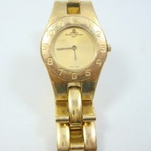 Vintage Ladies Baume Mercier Geneve Gold Plated Watch