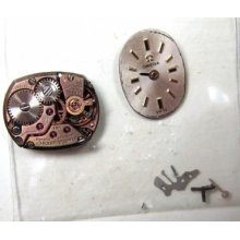 Vintage Ladies Omega 485 17j Watch Movement