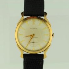 Vintage Mens Benrus Wristwatch Movement Model Dn2a Running