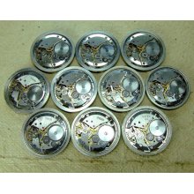 Vintage watch movements - set of 10 - c122