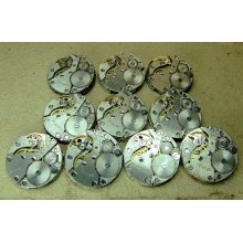 Vintage Watch Movements - set of 10 - c131