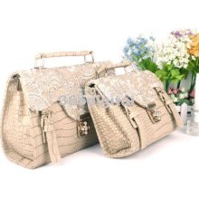 W3le Lady Sweet Vintage Lace Handbag Women Shoulder Bag Fashion