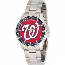 Washington Nationals Men's Stainless Steel Watch