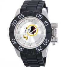 Washington Redskins Nfl Football Mens Adult Wrist Watch Stainless Steel Analog