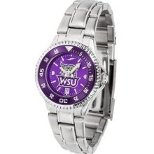 Weber State University Women's Stainless Steel Dress Watch