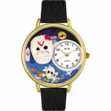 Whimsical Watches Unisex Horror Gold Watch