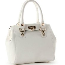 White Spring /Summer Fashion 4 Styles Napa Genuine Leather Satchel - Leather - Off-White