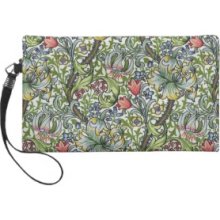 William Morris Golden Lily Chintz Pattern Wristlet