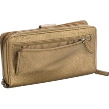 Women Mundi Gold Incredible Wallet Organizer Wristlet