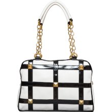 Women's Elise Hope Windowpane Satchel