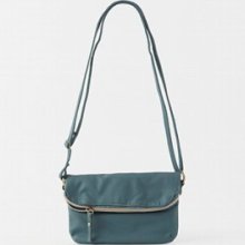 Womens/jrs Kirra Foldover Teal Small Purse Shoulder Bag $35