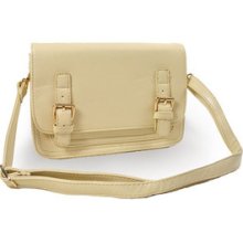 Women's Tan crossbody Rose gold toned hardware Handbag