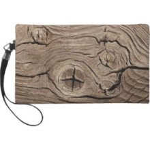 Wood background Wristlet Clutches