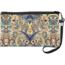 Wristlet Floral abstract background