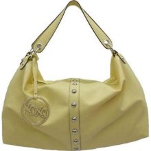 XOXO Black Hobo Style Studded Purse Hot Vinyl Handbag in Butter ...