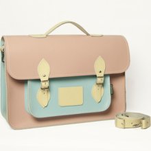 Zatchels Special Edition Pastel Colour Way Bag Satchel Made In The Uk 16