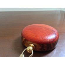 Zebra Wood face and Firey Padauk Pocket Watch