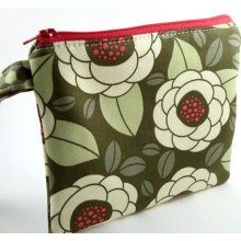 Zippered Wristlet-Joel Dewberry Fabric