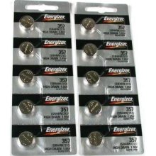 10 357 / 303 Energizer Watch Batteries SR44SW SR44W ...