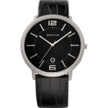 11139-409 Bering Time Mens All Black Watch