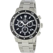 1203 Men's Invicta Ii Chronograph -stainless Steel In Box, $235 Msrp