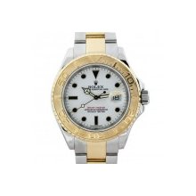 18k Two Tone Rolex Yachtmaster 16623 Mens Watch