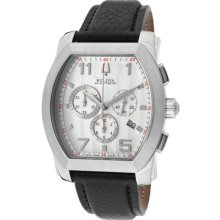 Accutron by Bulova Watches Men's Stratford Chronograph Silver Dial Bla