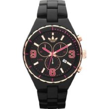 Adidas ADH2597 Black Resin with Black Dial Men's Watch