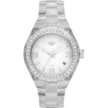 Adidas Women's Clear Plastic Watch ADH2501