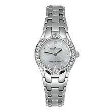 AK Anne Klein Women's Crystals watch #6927SVSV