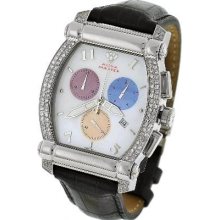 Aqua Master Watches Mens Diamond Watch 1.50ct