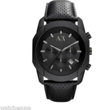 Armani Exchange - Men's Chronograph Black Dial Watch - Ax1170