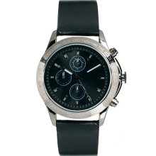 ASOS Classic Watch with Multi Dial Black