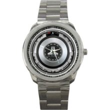 Audio 10W6v2-D4 W6v2 Subwoofer Driver sport metal watch - Silver - Metal - 1.5