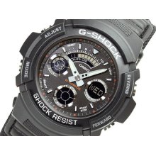 Aw-591ms-1 Casio G-shock Digital Analog Aw-591ms-1 Black Watch