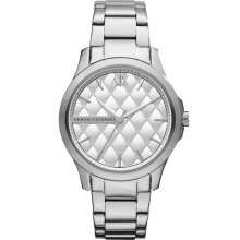 AX Armani Exchange Quilted Dial Watch